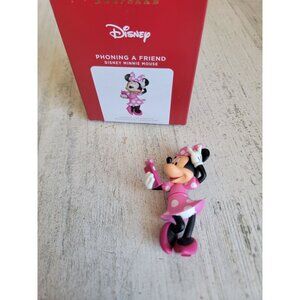 Hallmark phoning a friend Disney‎ Minnie Mouse ornament Xmas